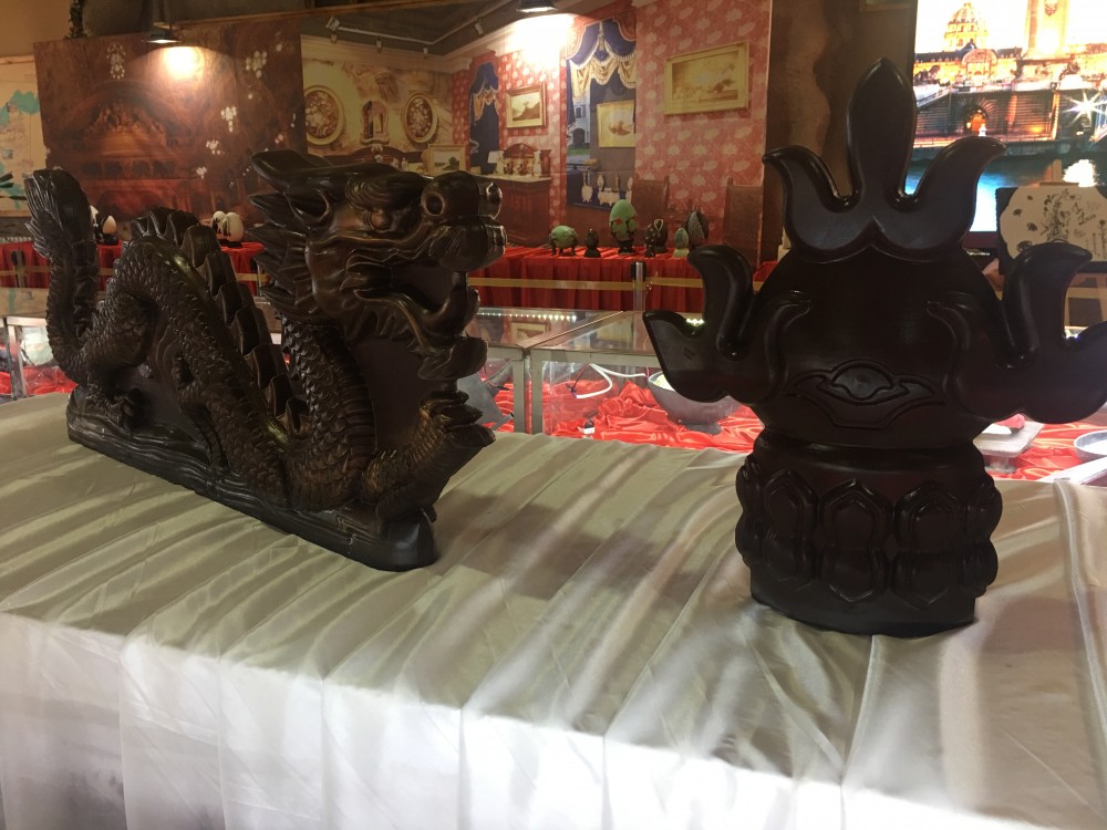 水洞溝巧克力展品龍