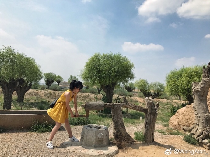 銀川旅游水洞溝遺址水洞溝村