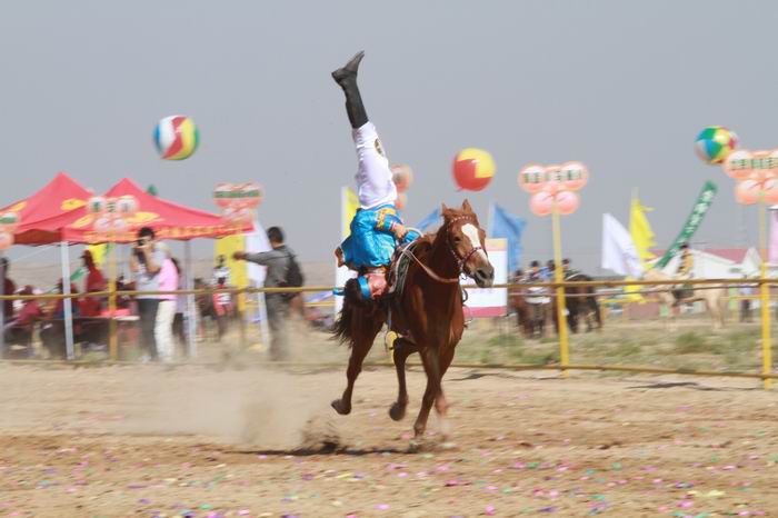 寧夏旅游景點(diǎn)水洞溝馬術(shù)表演1